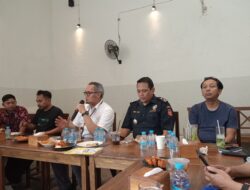 Ngopi Santai Bersama Jurnalis Pamekasan Ini Harapan Kanwil Bea Cukai Madura.