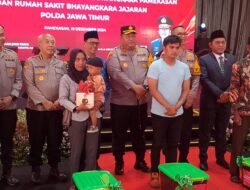 Kapolda Jatim Resmikan Gedung Rumah Sakit Bhayangkara Satu Satunya di Pulau Madura Pamekasan 