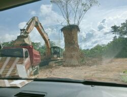 Wauuuu Ngeri, Oknum Kepala Kampung Diduga Kelola Galian C di Kampung Tembudan