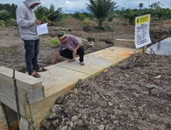 Selesai Dikerjakan, Gorong-Gorong di RT 01 Kampung Merancang Ilir Siap Digunakan