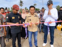 Diresmikan, Jembatan Penghubung RT 1 dan 2 Kampung Merancang Ilir Kini Bisa Dilewati Masyarakat