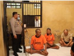 AKBP Jazuli Dani Iriawan Melakukan Pengecekan Tahanan dan Petugas di Rutan Polres Pamekasan 