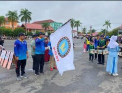 Peringati Harlah Para Guru Swasta Ke-7 , Sekkab Berau M Said Lepas Jalan Sehat PGSI Berau