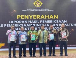 Pemkab Berau Terima LHP Semester II Dari BPK
