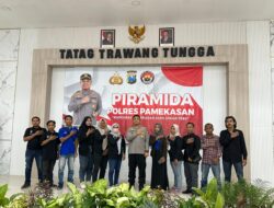 Kapolres Pamekasan Sapa Insan Pers Untuk Dukungan Demi Menciptakan Kamtibmas Kedepan 