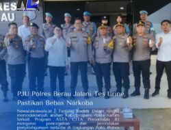 PJU Polres Berau Jalani Tes Urine, Pastikan Bebas Narkoba