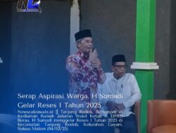 Serap Aspirasi Warga, H Sumadi Gelar Reses I Tahun 2025
