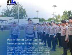 Polres Berau Gelar Opeasi Keselamatan Mahakam 2025