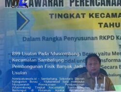 899 Usulan Pada Musrenbang Kecamatan Sambaliung : Pembangunan Fisik Banyak Jadi Usulan