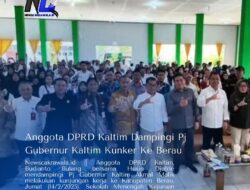 Anggota DPRD Kaltim Dampingi Pj Gubernur Kaltim Kunker Ke Berau