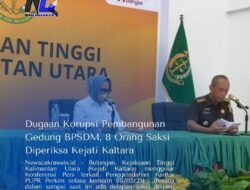 Dugaan Korupsi Pembangunan Gedung BPSDM, 8 Orang Saksi Diperiksa Kejati Kaltara