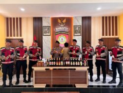 Sat Samapta Polres Berau Ungkap Kasus Peredaran Miras Tanpa Izin di Tanjung Redeb