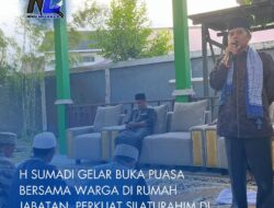 H Sumadi Gelar Buka Puasa Bersama Warga di Rumah Jabatan, Perkuat Silaturahim di Akhir Ramadhan