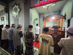 Jaga Keimanan di Balik Jeruji! Kalapas Narkotika Kelas IIA Pamekasan Pimpin Tarawih, Kultum, dan Tadarus Bersama Warga Binaan