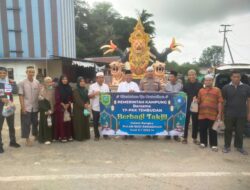 Dalam Rangka Bulan Suci Ramadhan, Pemerintah Kampung dan TP-PKK Tembudan Berbagi Takjil Ke Masyarakat