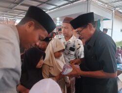 Warung Sakera Berikan Ratusan Santunan dan Buka Puasa Bersama Anak Yatim
