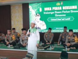 Buka Puasa Bersama Keluarga Besar Polres Berau Pererat Silaturahmi