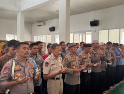 Salat Gaib di Polres Berau, Doa untuk Anggota Polri yang Gugur Saat Bertugas