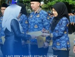 1462 PPPK Tahap I Resmi di Lantik Bupati Berau