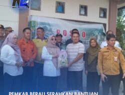 Pemkab Berau Serahkan Bantuan ke Korban Banjir di Segah