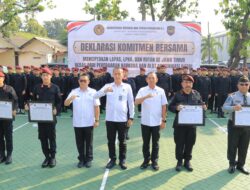 Bersama Melawan Narkoba dan HP Ilegal, Kanwil Ditjen Pemasyarakatan Jawa Timur Deklarasikan Komitmen