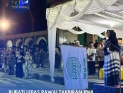 Bupati Lepas Pawai Takbiran Idul Adha