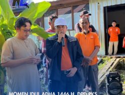 Momen Idul Adha 1446 H, DPD PKS Berau Sembelih 24 Hewan Kurban