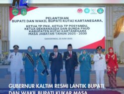 Gubernur Kaltim Resmi Lantik Bupati dan Wakil Bupati Kukar Masa Jabatan 2025–2030
