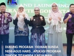 Dukung Program 100 Hari Bunda Neni-Agus Haris , Aplikasi Program Tengok Tetangga Karya MAN Bontang Resmi Diluncurkan