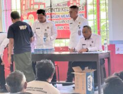 Lapas Narkotika Kelas IIA Pamekasan Lakukan Tes Urine WBP, Seluruhnya Negatif, Komitmen Cegah Narkoba