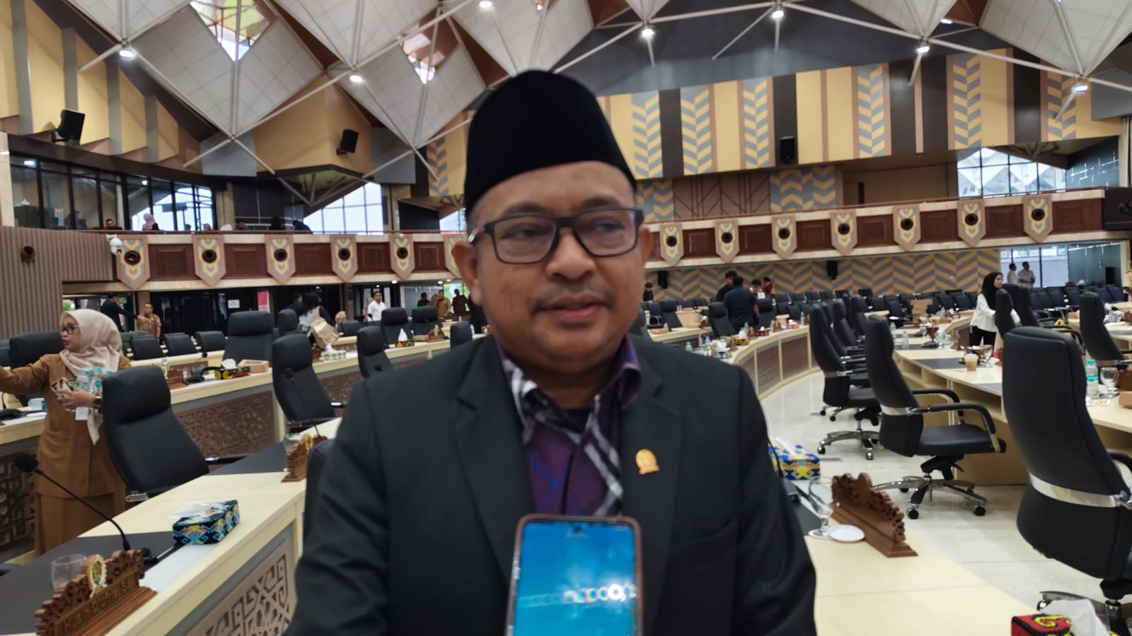 La Ode Nasir, anggota Fraksi PKS DPRD Kaltim