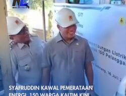 Syafruddin Kawal Pemerataan Energi, 150 Warga Kaltim Kini Nikmati Listrik Gratis