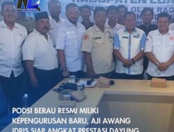 PODSI Berau Resmi Miliki Kepengurusan Baru, Aji Awang Idris Siap Angkat Prestasi Dayung ke Level Lebih Tinggi