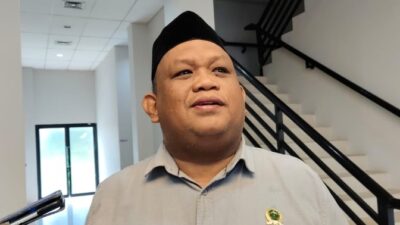 Anggota Komisi IV DPRD Kaltim, Agusriansyah Ridwan saat diwawancarai di Ruang Fraksi PKS DPRD Kaltim, Senin (7/7/2025)