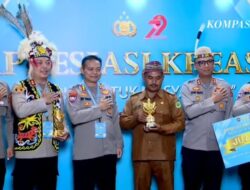 Kapolres Kutai Timur Raih Penghargaan Nasional dari Kapolri atas Inovasi Ketahanan Pangan