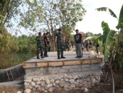 33 Persen Pembangunan Jembatan dalam TMMD Ke-125, Dandim 0826/Pamekasan Optimis Selesai Tepat Waktu