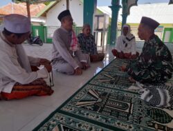 Satgas TMMD Ke-125 Kodim 0826/Pamekasan Laksanakan Komunikasi Sosial dengan Tokoh Agama