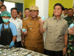 Launching Makanan Bergizi Gratis , Wakil Wali Kota Bontang Agus Haris Resmikan Dapur MBG