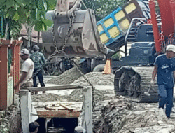 DPUPR Berau Lanjutkan Peningkatan Drainase di Jl Siranuddin Kecamatan Gunung Tabur