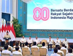Presiden Prabowo Resmi Luncurkan Logo HUT Ke-80 RI: “Bersatu Berdaulat, Rakyat Sejahtera, Indonesia Maju”