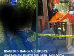 Tragedi di Bangka Belitung: Wartawan Senior Dibunuh, Jasadnya Dibuang ke Sumur