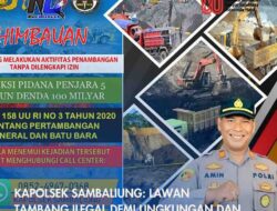 Kapolsek Sambaliung: Lawan Tambang Ilegal Demi Lingkungan dan Masa Depan