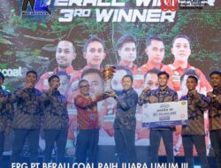 ERG PT Berau Coal Raih Juara Umum III di Ajang Bergengsi IMERC 2025