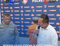 Residivis Kasus Sodomi di Berau Kembali Ditangkap Polisi