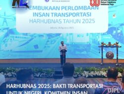 Harhubnas 2025: Bakti Transportasi untuk Negeri, Komitmen Insan Perhubungan Wujudkan Layanan Terbaik