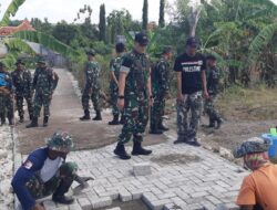Progres Pavingisasi TMMD ke-125 Capai 50 Persen, Dandim Pamekasan Optimis Sasaran Fisik Rampung Tepat Waktu