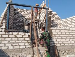 Satgas TMMD Kodim Pamekasan Kebut Pembangunan Rumah, Target Selesai Tepat Waktu