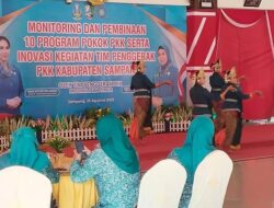 Ketua PKK Jawa Timur,Arumi Bachsin Monitoring ke Sampang membawa oleh oleh 10 Program Pokok