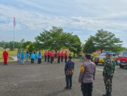 Polsek Tabalar Gelar Apel Siaga Karhutla, Fokuskan Patroli dan Edukasi Warga