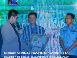 Meriah! Seminar Nasional “World Class Leader” di Berau Bangkitkan Semangat Generasi Muda